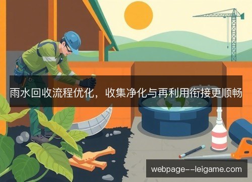 雨水回收流程优化,收集净化与再利用衔接更顺畅 雨水回收流程优化,收集净化与再利用衔接更顺畅